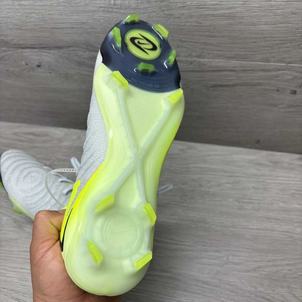 NEW Nike Phantom Luna 2 Elite FG Soccer Cleats HF4358-003 Men’s Sz 6 Yellow/Gray - Picture 5 of 13